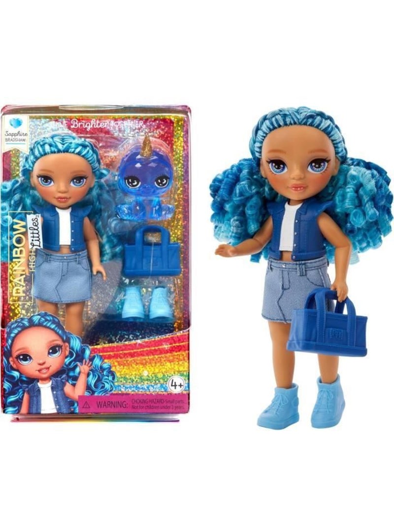 Rainbow High Littles Sapphire Bradshaw Petite Poupée Mannequin Articulée Multicolore - Kiabi
