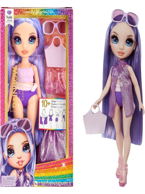 RAINBOW HIGH Swim & Style - Violet - Kiabi
