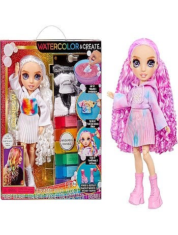 Rainbow High Watercolour & Create DIY Poup?e mannequin