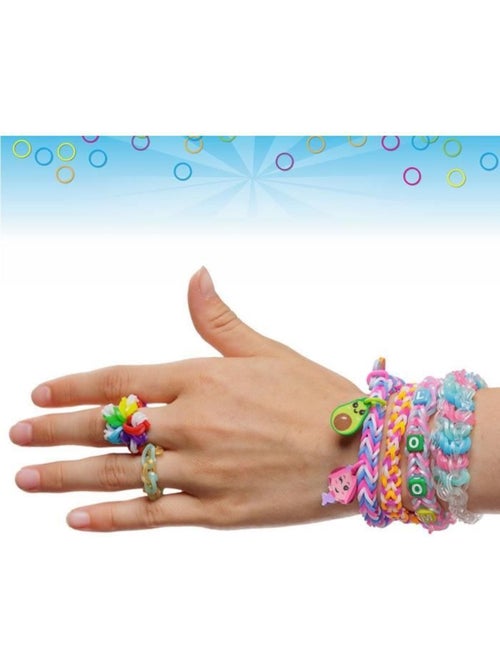 Rainbow loom loomi pals mega combo - Kiabi