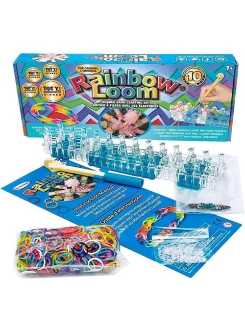 Rainbow loom original - bandai - métier à tisser avec 600 élastiques - cd00001 - Kiabi