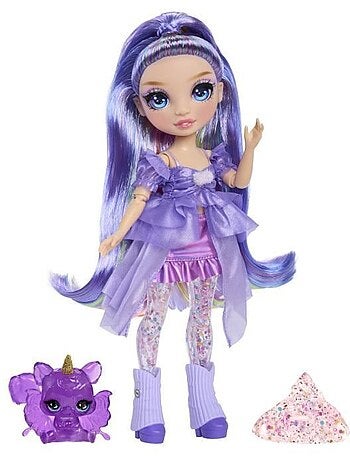 Rainbow Shimmers Violet - Rainbow High