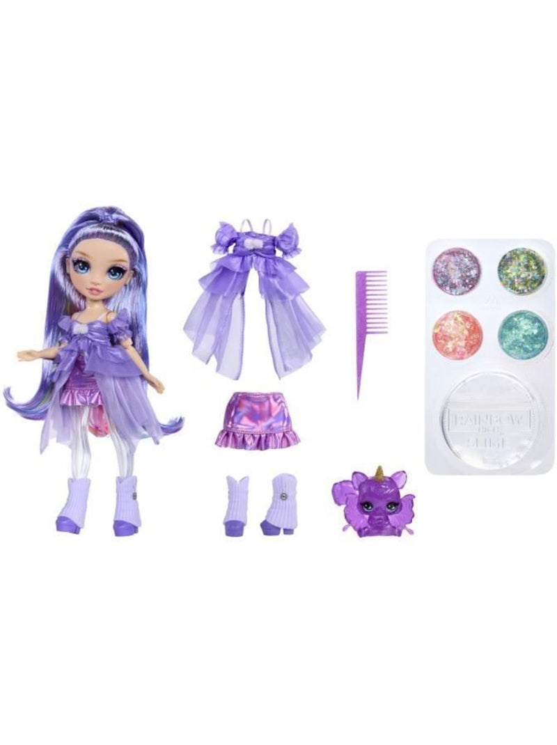 Rainbow Shimmers Violet - Rainbow High Multicolore - Kiabi