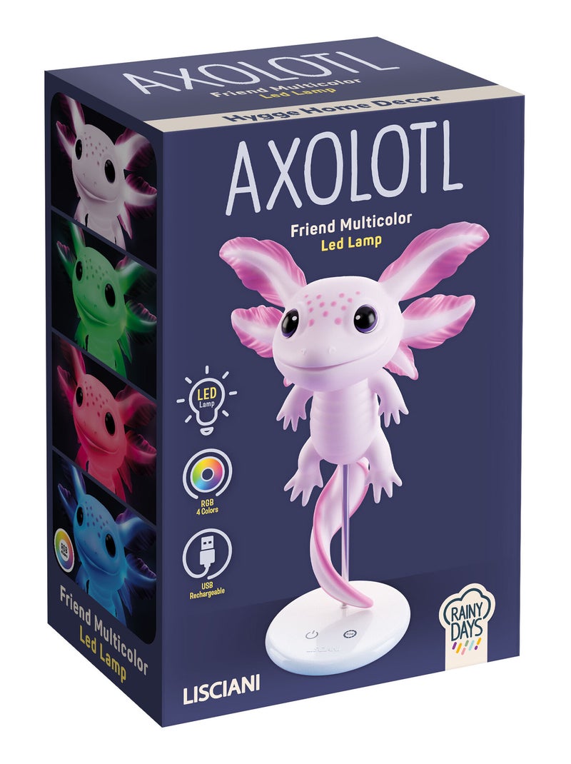 RAINY DAYS AXOLOTL – LAMPE LED TENDANCE Rose - Kiabi