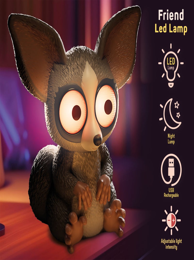 RAINY DAYS BUSH BABY – LAMPE LED DÉCO Gris froid - Kiabi
