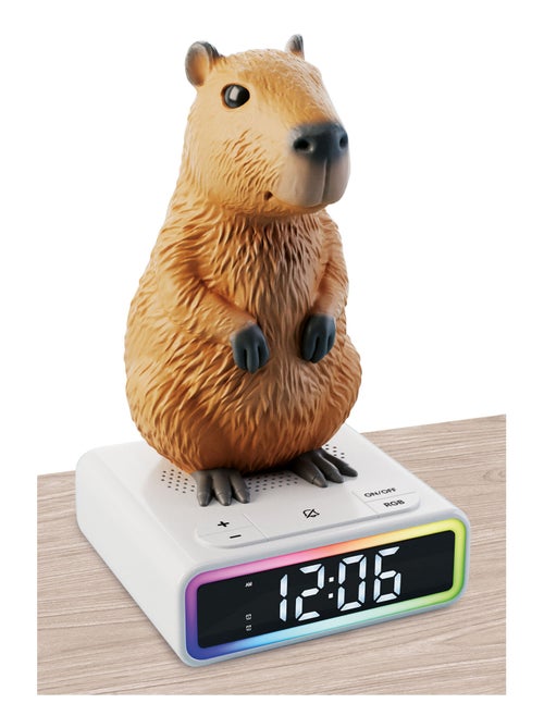 RAINY DAYS CAPYBARA – RÉVEIL DIGITAL LUMINEUX - Kiabi
