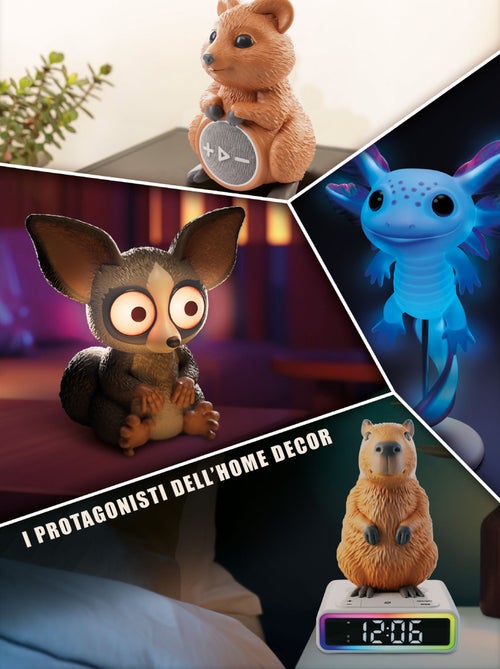 RAINY DAYS CAPYBARA – RÉVEIL DIGITAL LUMINEUX - Kiabi