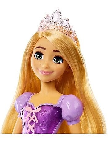 Raiponce Poupée 29 cm, Mattel Poupée Disney Princesses habillage et accessoires HLW03