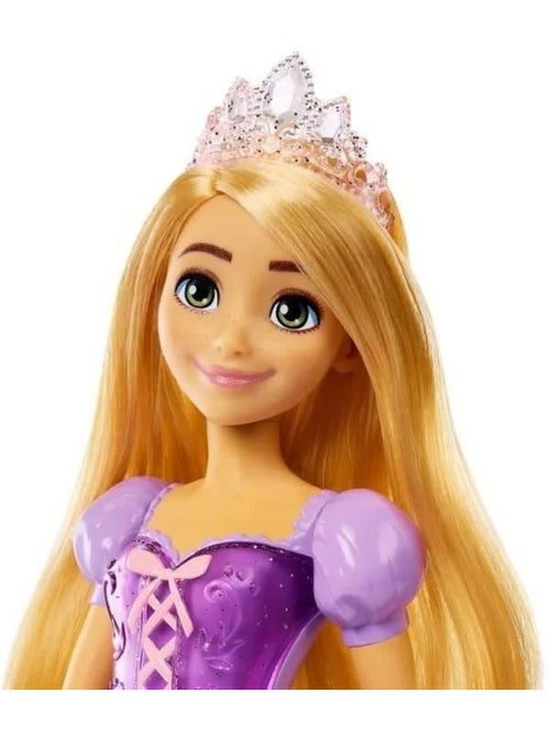 Raiponce poupée 29 cm, mattel poupée disney princesses habillage et accessoires hlw03 - Kiabi