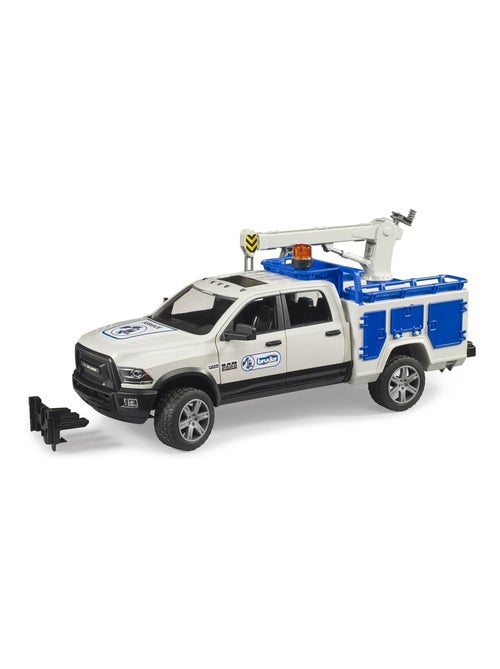 RAM 2500 Camion de service avec grue et gyrophare - Kiabi