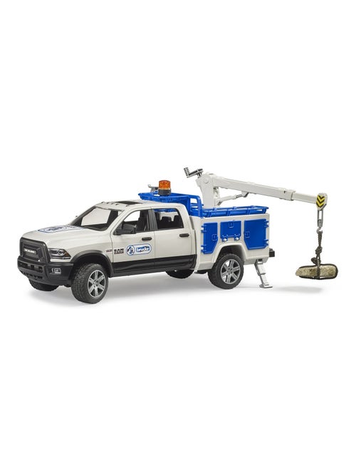 RAM 2500 Camion de service avec grue et gyrophare - Kiabi