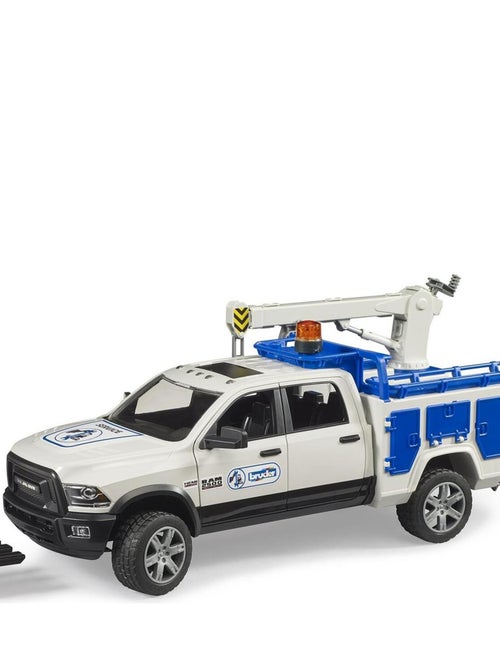 RAM 2500 Camion de service avec grue et gyrophare - Kiabi