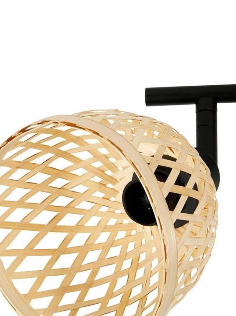 Rampe 2 spots bambou Hanoi Beige - Kiabi