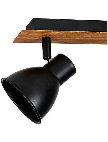 Rampe 2 spots orientables Atelier noir