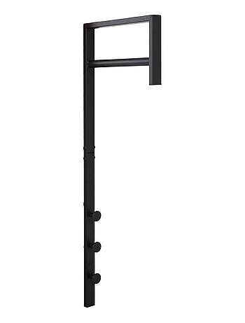 Rampe à vêtements en acier noir - House Nordic