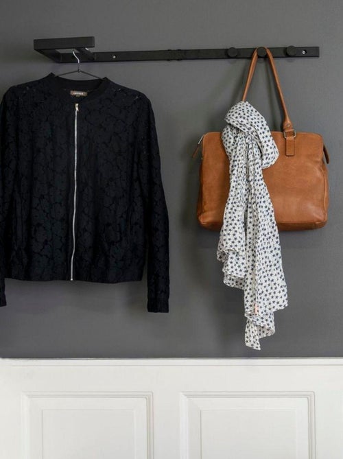 Rampe à vêtements en acier noir - House Nordic - Kiabi