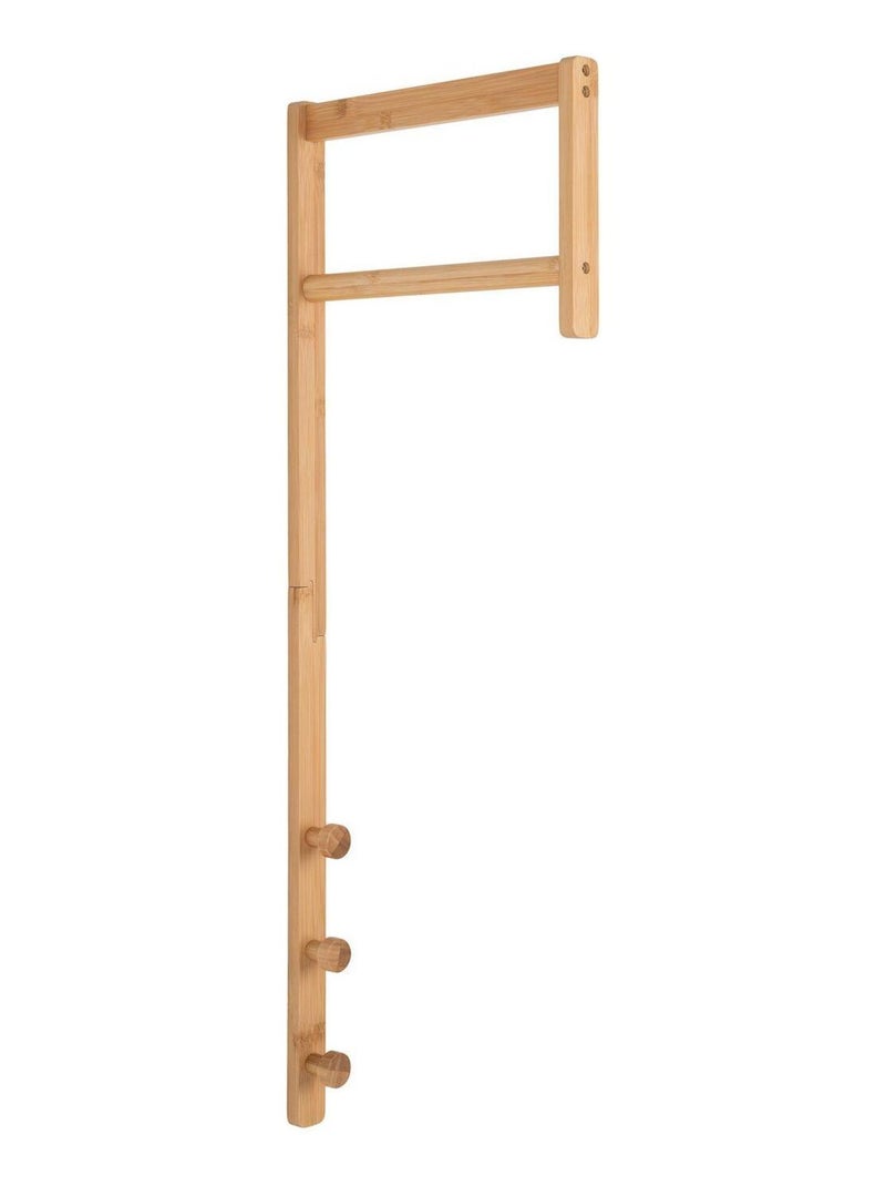 Rampe à vêtements en bambou - House Nordic Marron - Kiabi