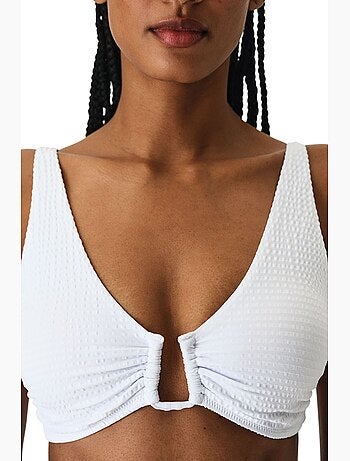 Rana hot haut de bikini texturé penti