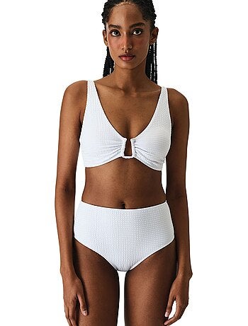 Rana hot haut de bikini texturé penti