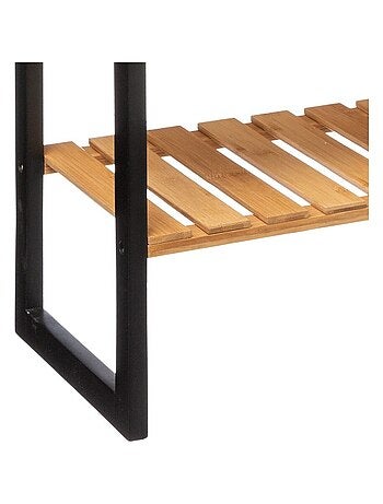 Range chaussures bambou 6 paires empilable