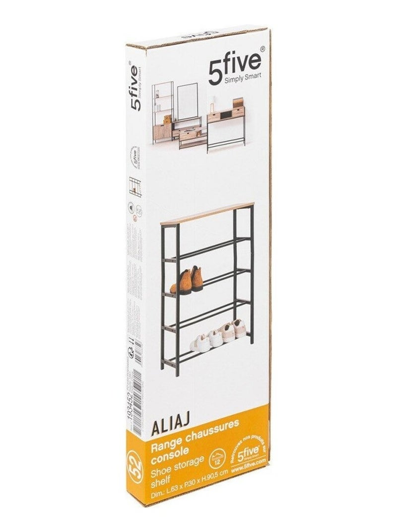 Range chaussures console Aliaj Argent - Kiabi