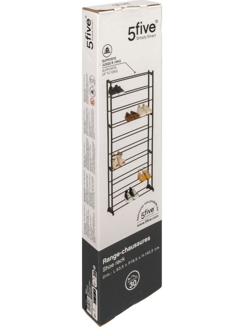 Range-chaussures x6 BULKY Noir - Kiabi