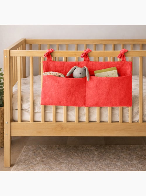 Range Doudou en Coton Bio Fraise - Kiabi