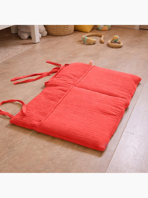 Range Doudou en Coton Bio Fraise - Kiabi