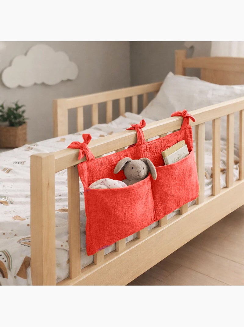 Range Doudou en Coton Bio Fraise Rouge - Kiabi