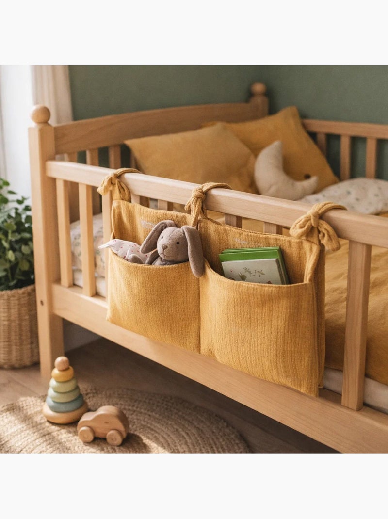 Range Doudou en Coton Bio Honey Beige - Kiabi