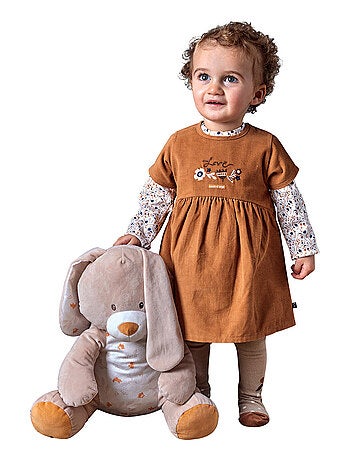 RANGE PYJAMA LAPIN VELOURS DOUX