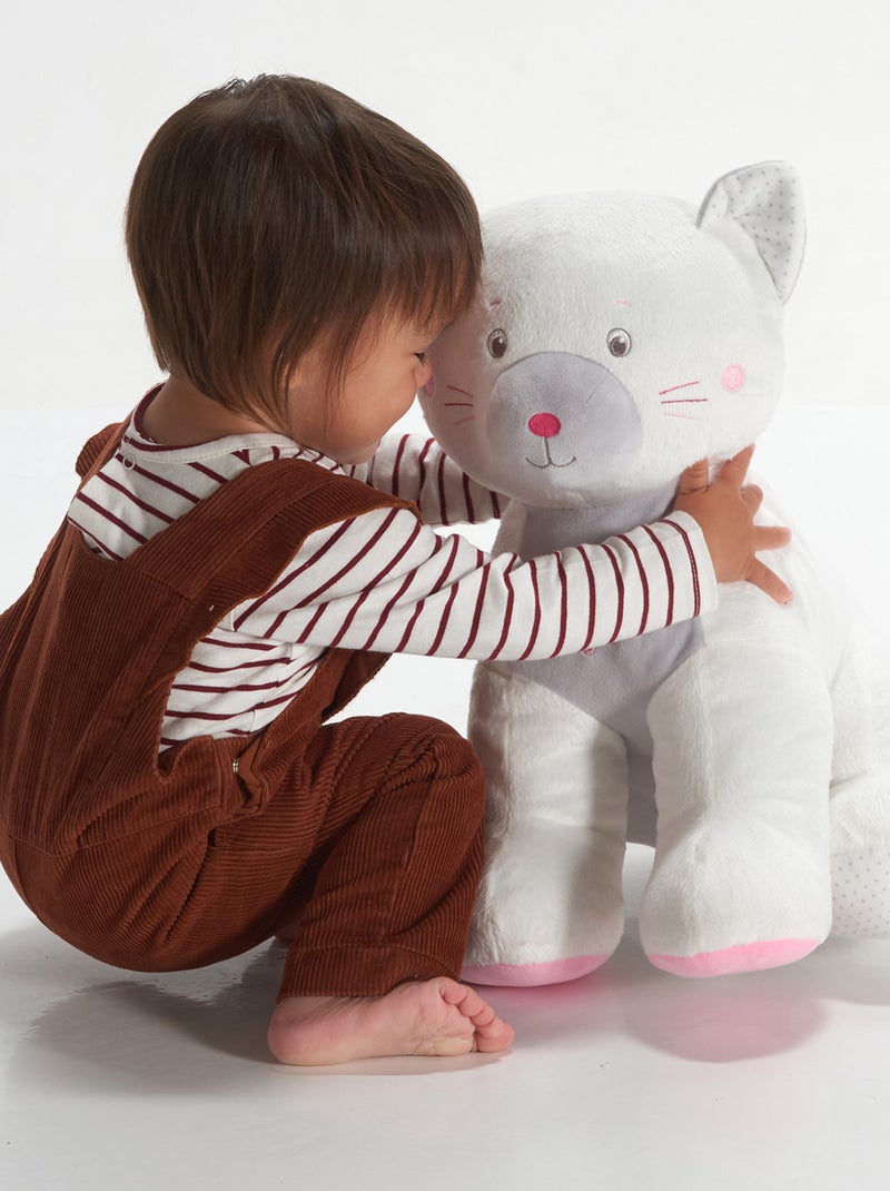 RANGE PYJAMA PELUCHE CHAT Rose - Kiabi