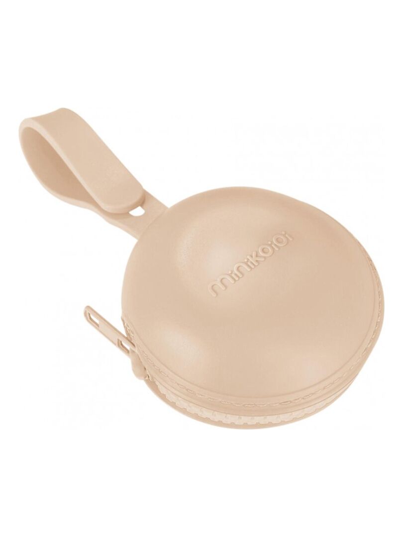 Range sucette zippé en silicone Minikoioi Beige clair - Kiabi