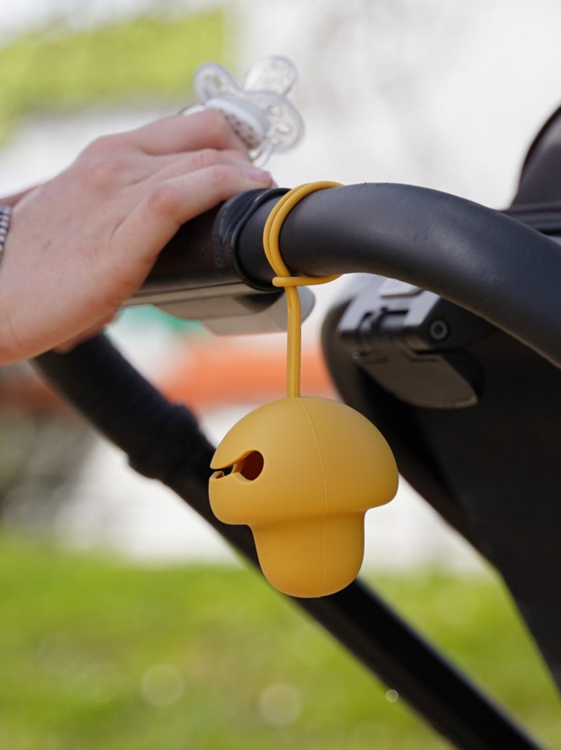 RANGE TÉTINE EN SILICONE Jaune - Kiabi