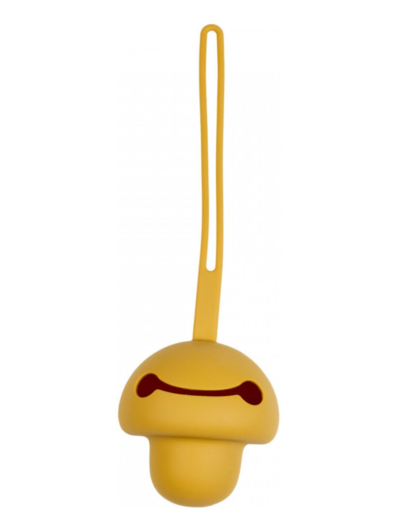 RANGE TÉTINE EN SILICONE Jaune - Kiabi