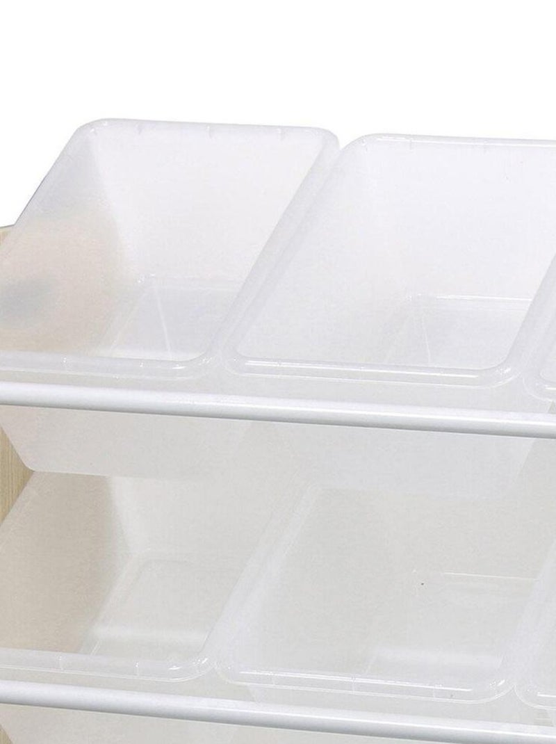 Rangement 9 casiers Dream pour enfant Blanc - Kiabi