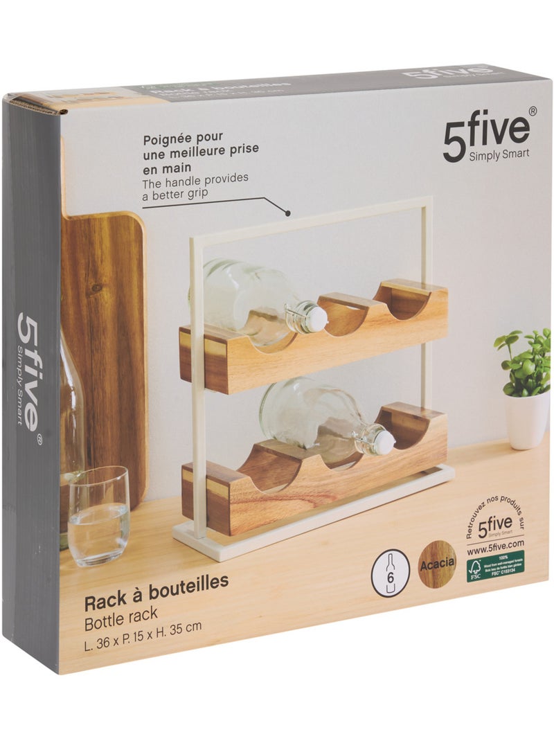Rangement bouteilles ACACIA Beige - Kiabi