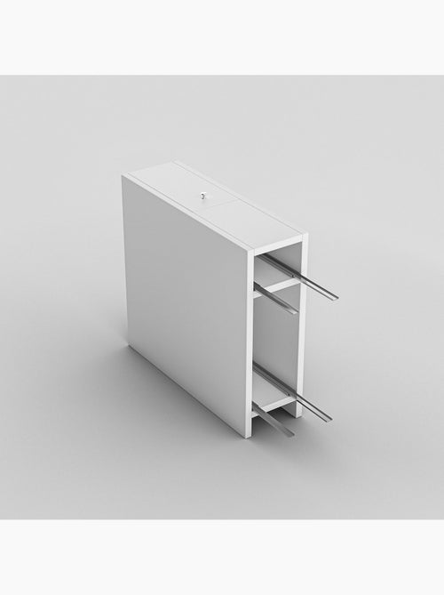 Rangement de salle de bain compact 2 tiroirs et une porte - Kiabi