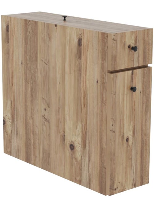 Rangement de salle de bain compact 2 tiroirs et une porte - Kiabi