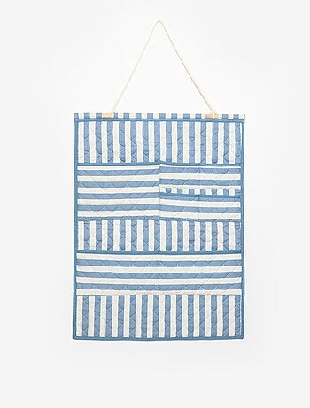 Rangement mural en tissu