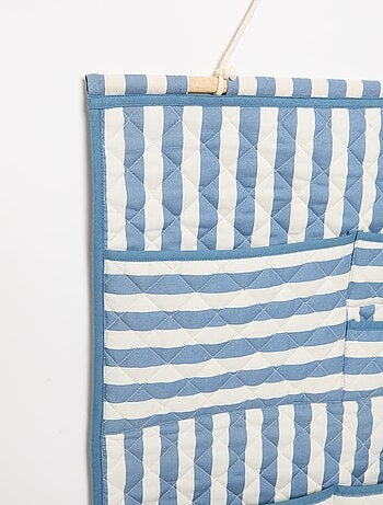 Rangement mural en tissu