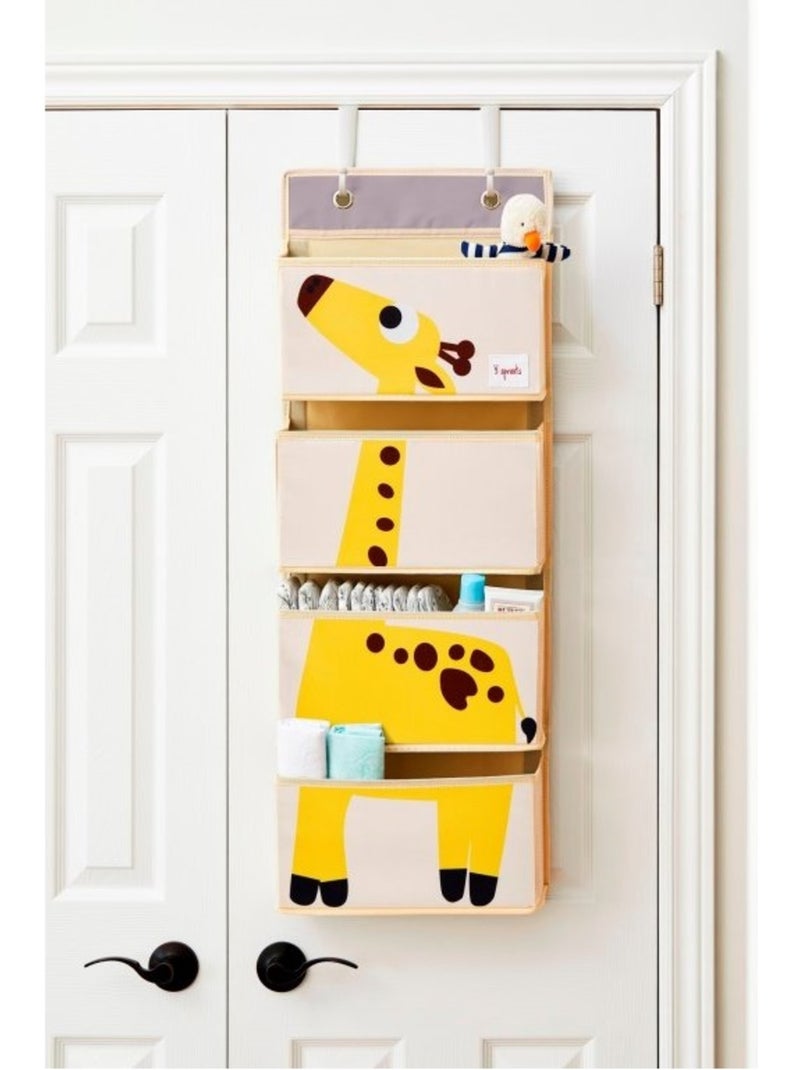 Rangement mural Girafe Jaune - Kiabi