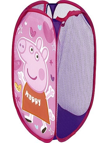 Rangement Peppa Pig Up pliant jouet peluche bac à linge panier