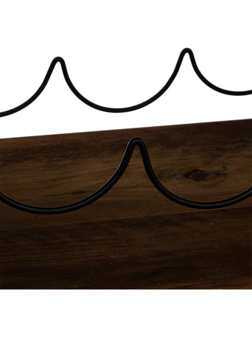 Rangement pour 6 bouteilles effet bois MIX'N MODUL - Kiabi