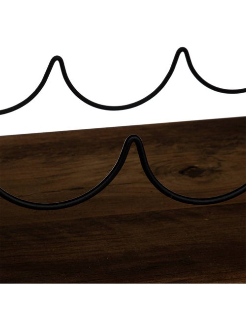 Rangement pour 6 bouteilles effet bois MIX'N MODUL - Kiabi