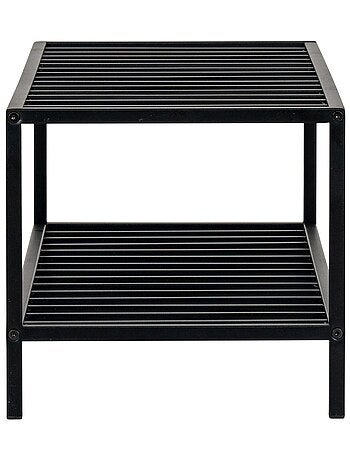 Rangement pour chaussures avec étages noir 79 x 34 - House Nordic