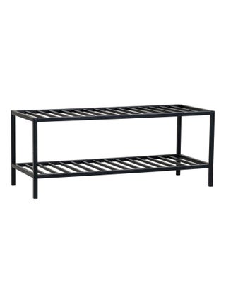 Rangement pour chaussures avec étages noir 79 x 34 - House Nordic