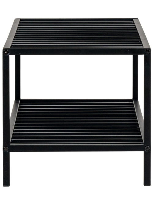 Rangement pour chaussures avec étages noir 79 x 34 - House Nordic - Kiabi