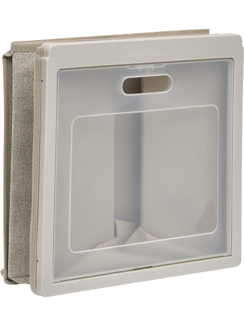 Rangement rectangulaire pliable CUBE'N DOOR Beige - Kiabi