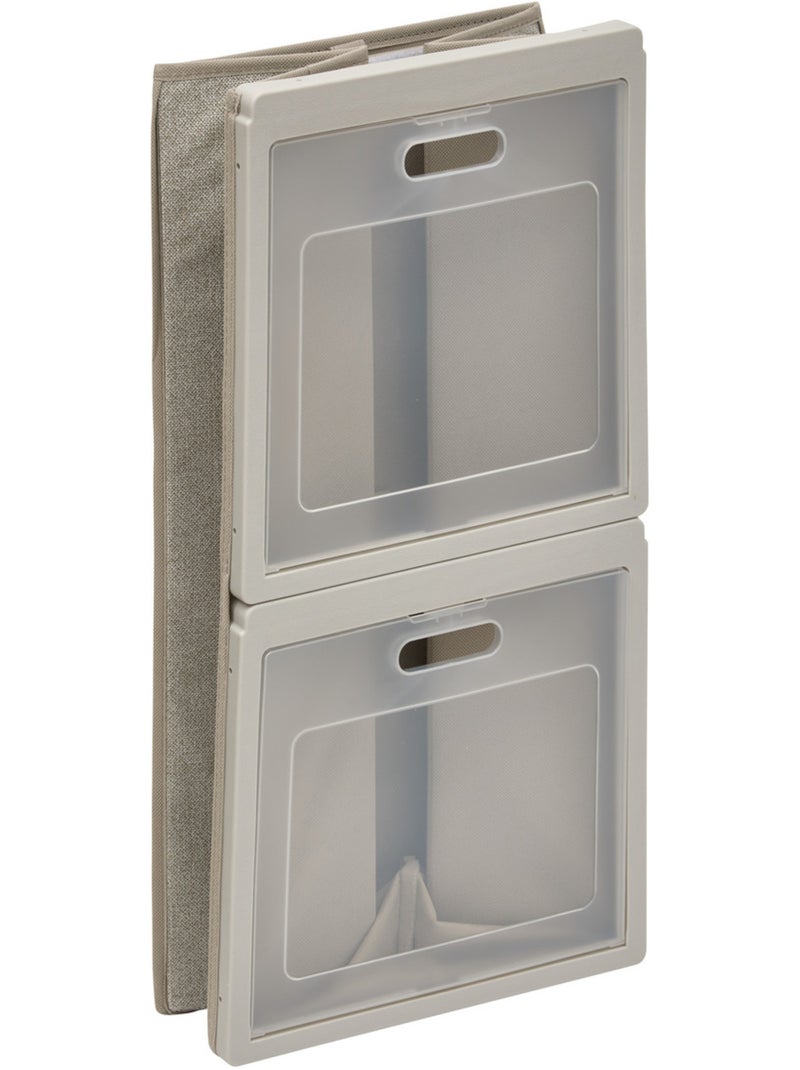 Rangement rectangulaire pliable CUBE'N DOOR Beige - Kiabi
